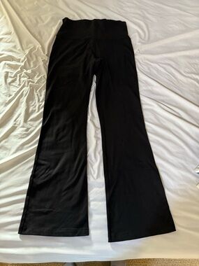 lululemon athletica Black Flare Yoga Pants